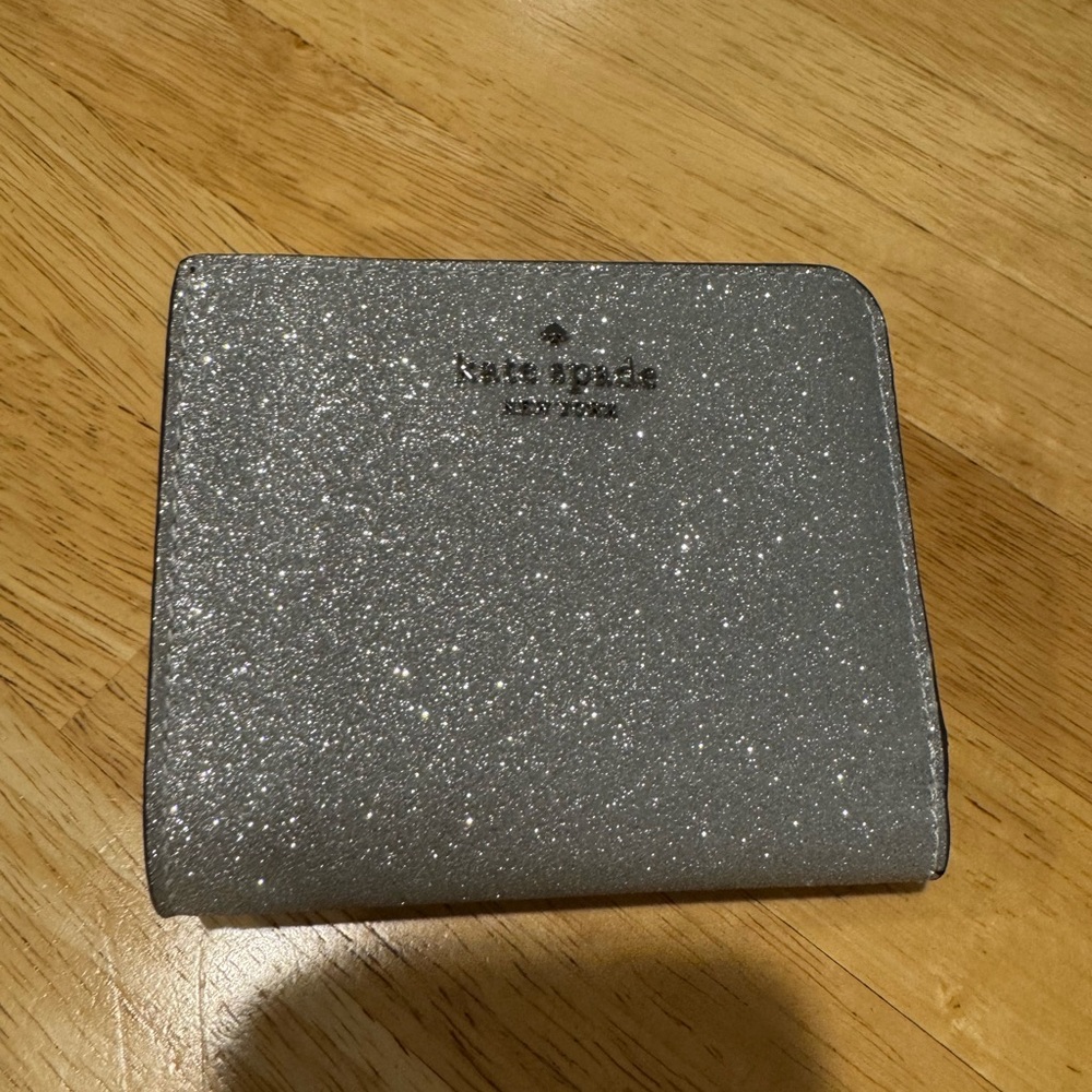 Kate Spade Glittering Silver Wallet